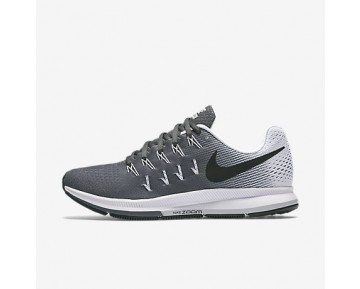 Chaussure Nike Air Zoom Pegasus 33 Pour Femme Running Gris Foncé/Blanc/Noir_NO. 831356-002