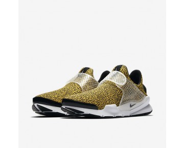 Chaussure Nike Sock Dart Qs Pour Homme Lifestyle Or Université/Blanc/Noir_NO. 942198-700