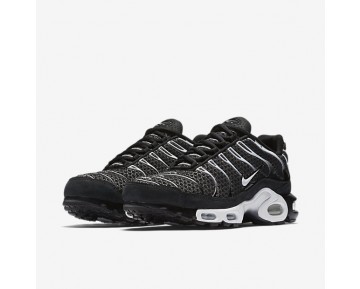 Chaussure Nike Lab Air Max Plus Pour Homme Lifestyle Noir/Rouge Salsa/Voile_NO. 898018-001